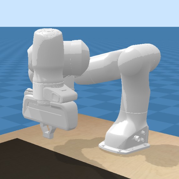 Franka Emika Panda Calligrapher